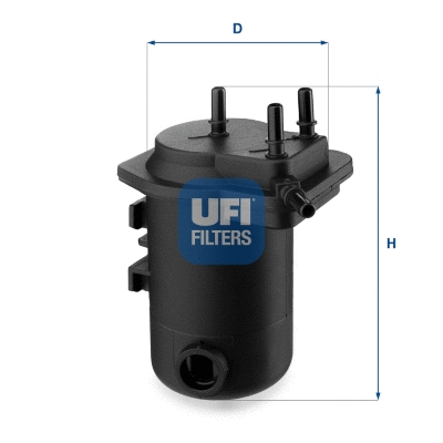 Filtre à carburant UFI 24.050.00