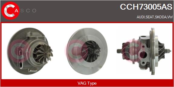 Groupe carter, turbocompresseur CASCO CCH73005AS