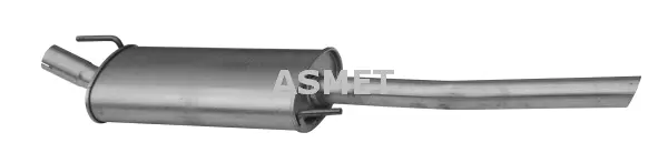 Silencieux arrière ASMET 03.035