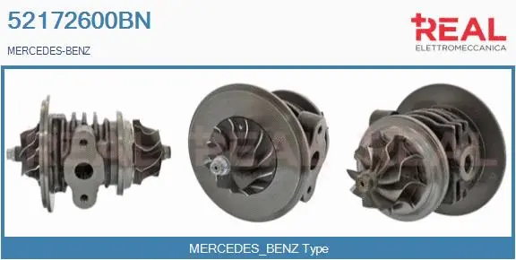 Groupe carter, turbocompresseur REAL 52172600BN