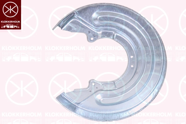 Déflecteur, disque de frein KLOKKERHOLM 9568870