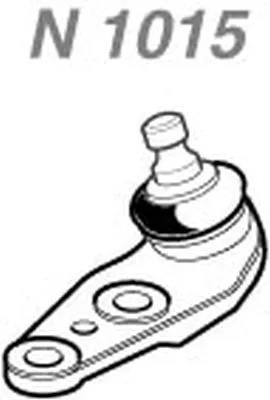 Rotule de suspension NAKATA N 1015