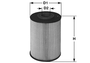 Filtre à carburant CLEAN FILTERS MG1663