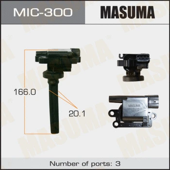 Bobine d'allumage MASUMA MIC-300