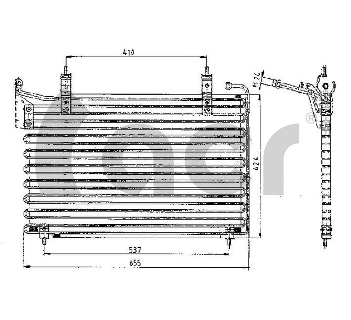 Condenseur, climatisation ACR 300148