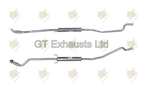 Silencieux central GT Exhausts GGM541