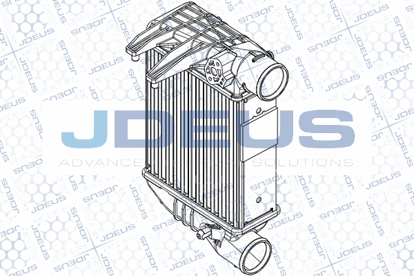 Refroidisseur d'air de suralimentation JDEUS RA8010200
