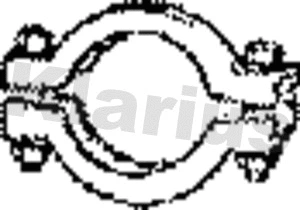 Raccord de tuyau, système d'échappement KLARIUS 430179