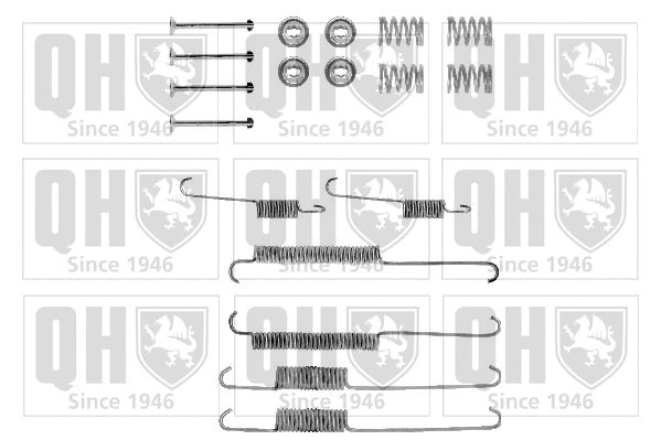 Kit d'accessoires, mâchoire de frein QUINTON HAZELL BFK255