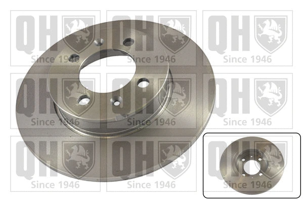 Disque de frein QUINTON HAZELL BDC5161