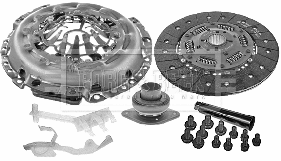 Kit d'embrayage BORG & BECK HK2684