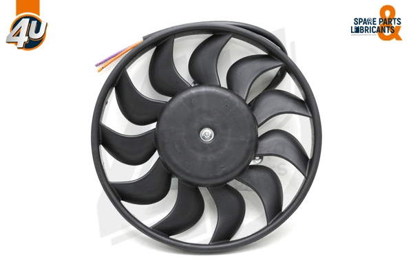 Ventilateur, refroidissement du moteur 4U Autoparts 15258VV