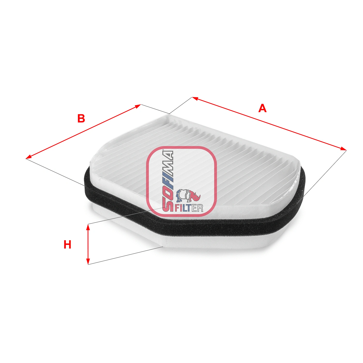 Filtre, air de l'habitacle SOFIMA S 3007 C