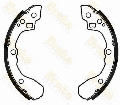 Jeu de mâchoires de frein Brake ENGINEERING SH2600