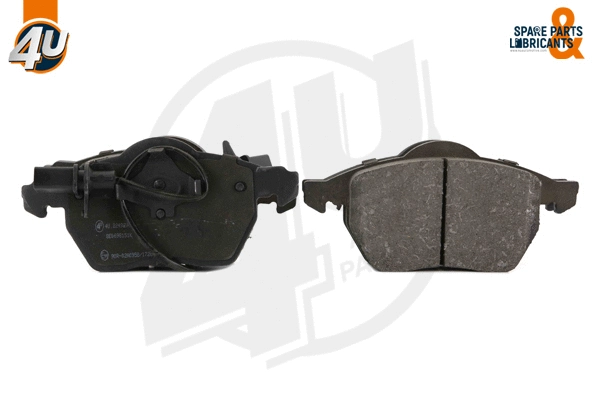 Kit de plaquettes de frein, frein à disque 4U Autoparts 22492VV