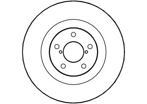 Disque de frein ABTEX BD882V