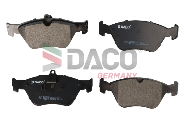Kit de plaquettes de frein, frein à disque DACO Germany 329978