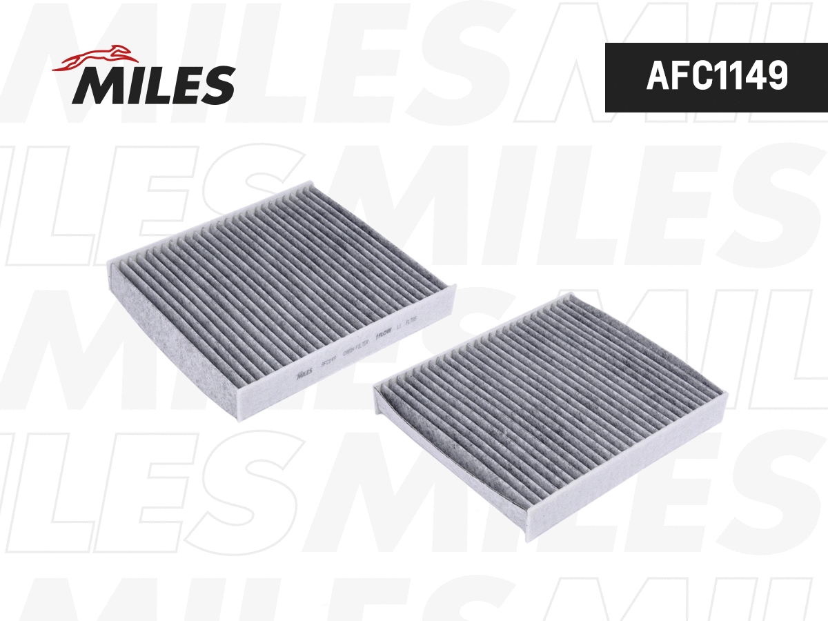 Filtre, air de l'habitacle MILES AFC1149