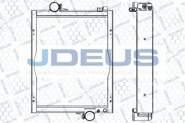 Radiateur, refroidissement du moteur JDEUS 099M07A