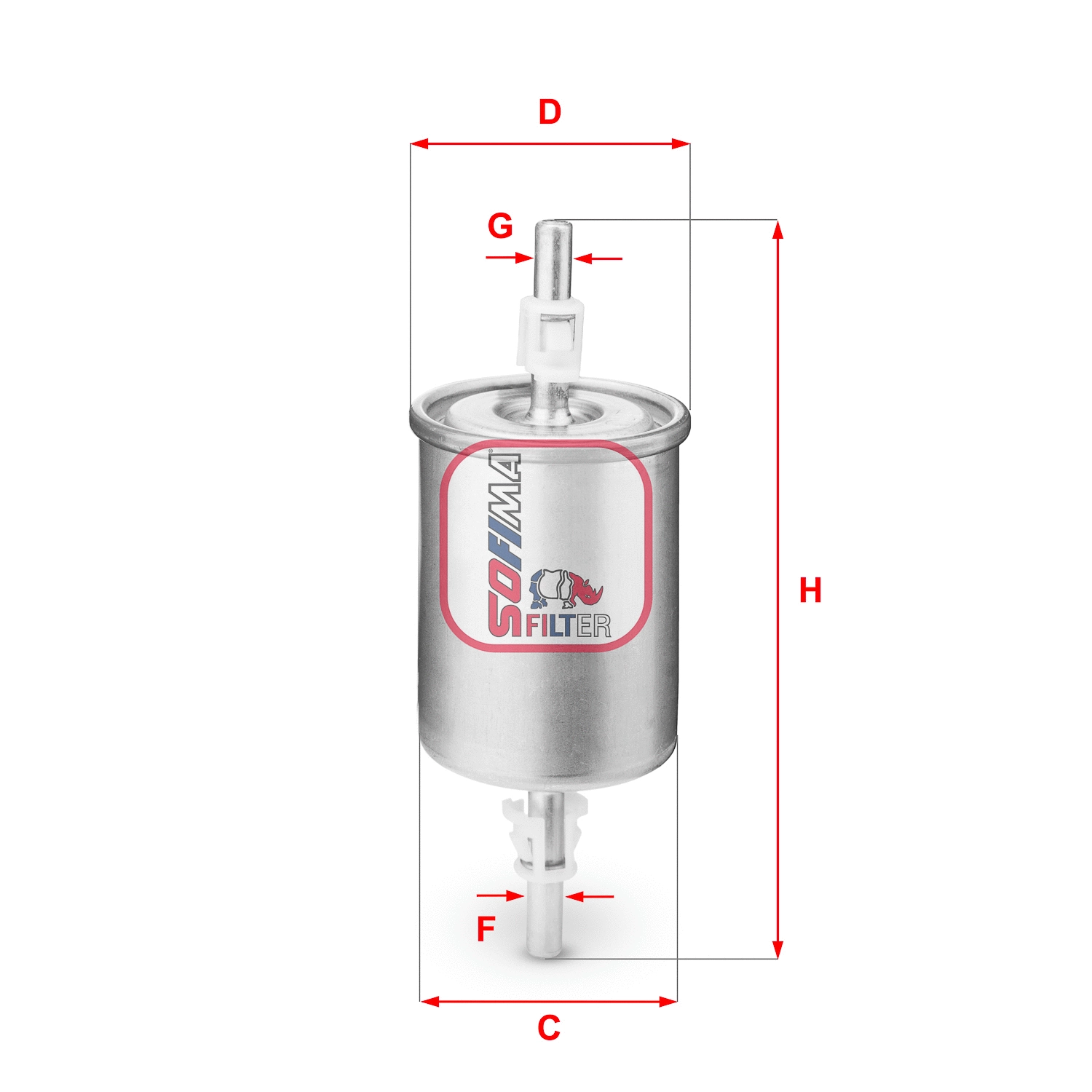 Filtre à carburant SOFIMA S 1515 B