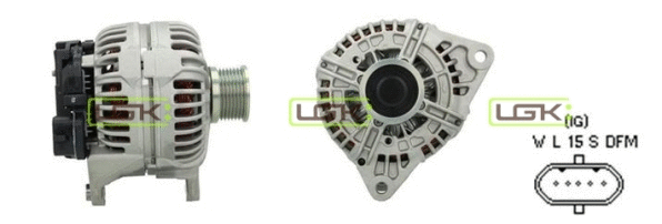 Alternateur LGK 442592