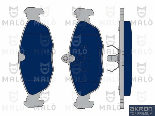 Kit de plaquettes de frein, frein à disque AKRON-MALÒ 1050290