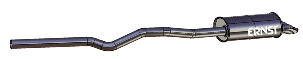 Silencieux arrière VEGAZ GmbH VS-418ERNS