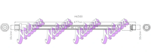 Flexible de frein KAWE H6580