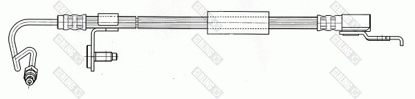 Flexible de frein GIRLING 9004362