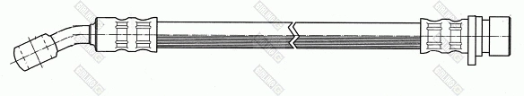 Flexible de frein GIRLING 9004162