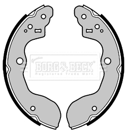 Jeu de mâchoires de frein BORG & BECK BBS6490