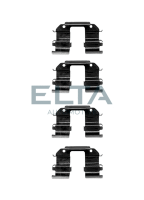 Kit d'accessoires, plaquette de frein à disque ELTA AUTOMOTIVE EA8634