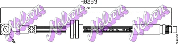 Flexible de frein KAWE H8253