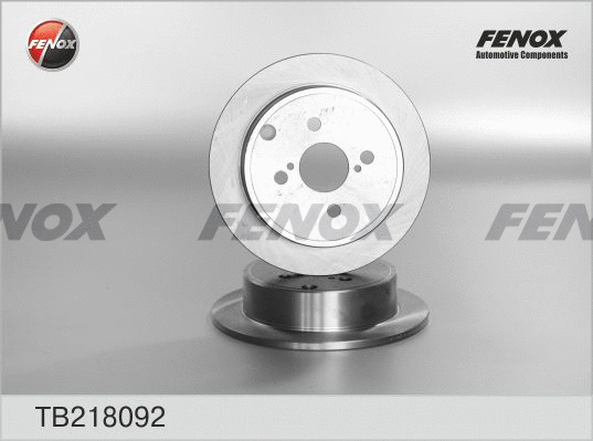 Disque de frein FENOX TB218092