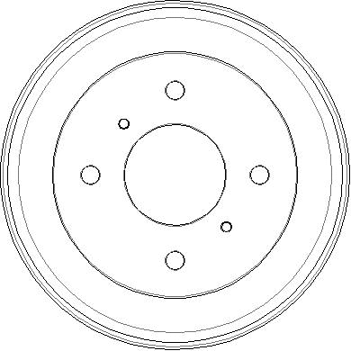 Tambour de frein National NDR347