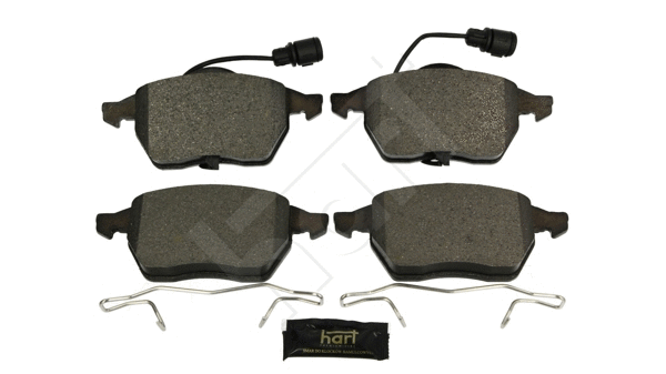 Kit de plaquettes de frein, frein à disque HART 252 327