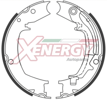 Jeu de mâchoires de frein AP XENERGY X50531