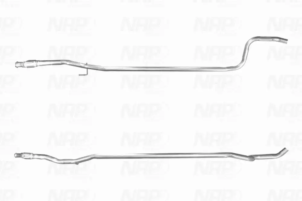 Tuyau d'échappement NAP carPARTS GmbH CAC10622