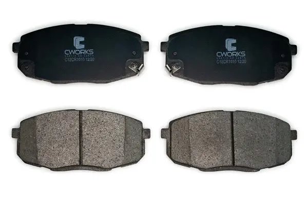 Kit de plaquettes de frein, frein à disque CWORKS C12CR1010