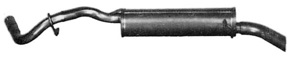 Silencieux arrière VEGAZ GmbH MOS-55