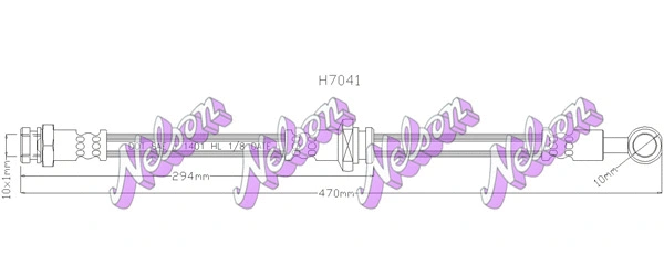 Flexible de frein KAWE H7041