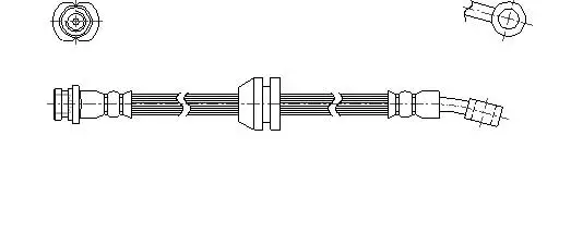 Flexible de frein Technika 49190