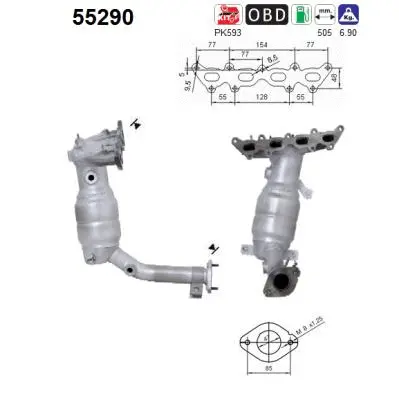 Catalyseur AS 55290