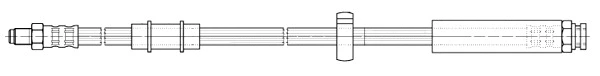 Flexible de frein CEF 511409