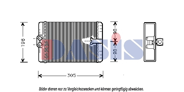 Système de chauffage AKS DASIS 129008N
