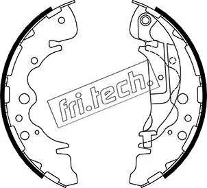 Jeu de mâchoires de frein fri.tech. 1049.160