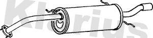 Silencieux arrière KLARIUS 240167