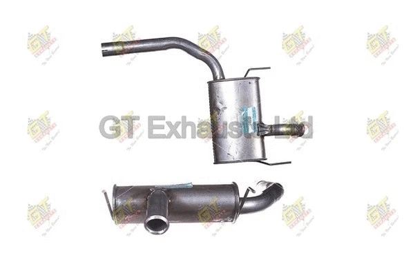 Silencieux central GT Exhausts GRN587