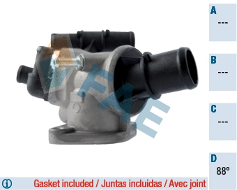 Thermostat, liquide de refroidissement FAE 5344188