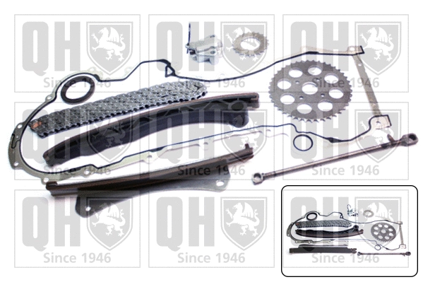 Kit de distribution par chaîne QUINTON HAZELL QCK106